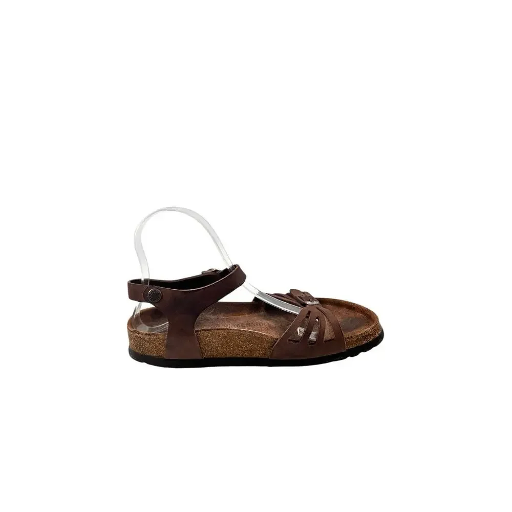 Unique Birkenstock Brown Strappy Leather Sandals